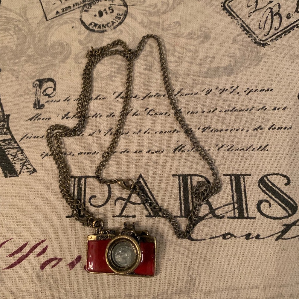 5/$20 camera necklace pendant